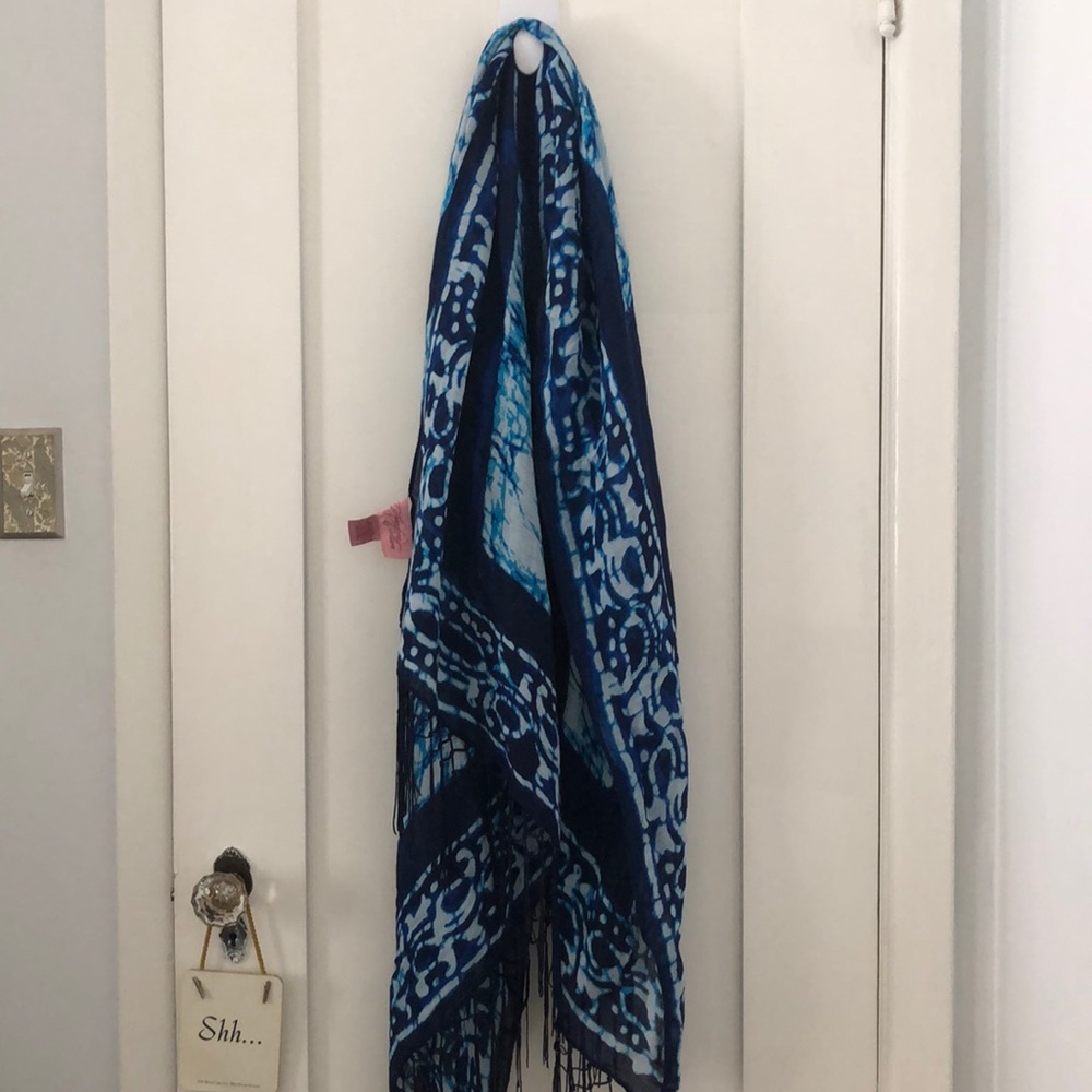 Tie dye scarf